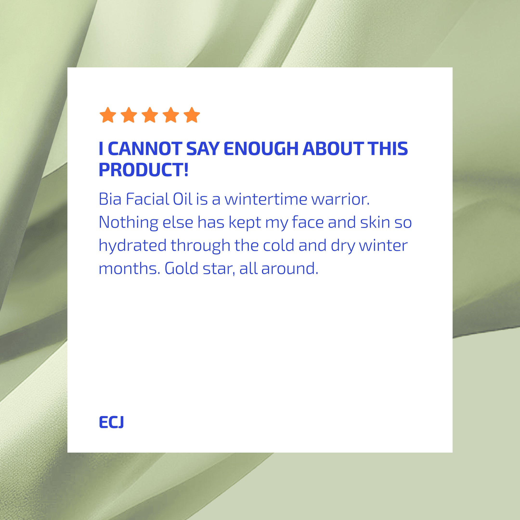 Bia Nourishing Facial Oil