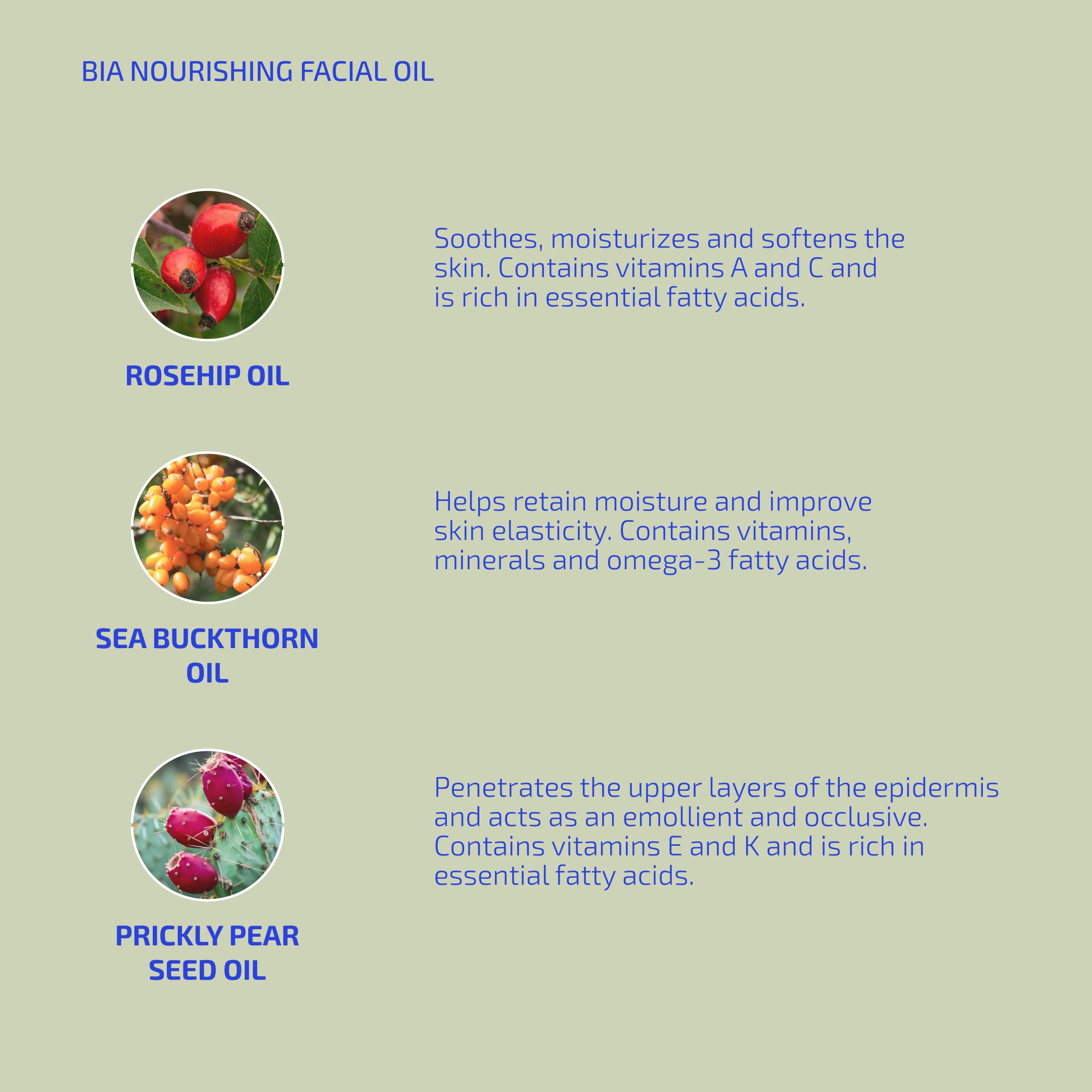 Bia Nourishing Facial Oil