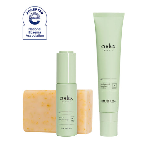 Images of the codex eczema sets.