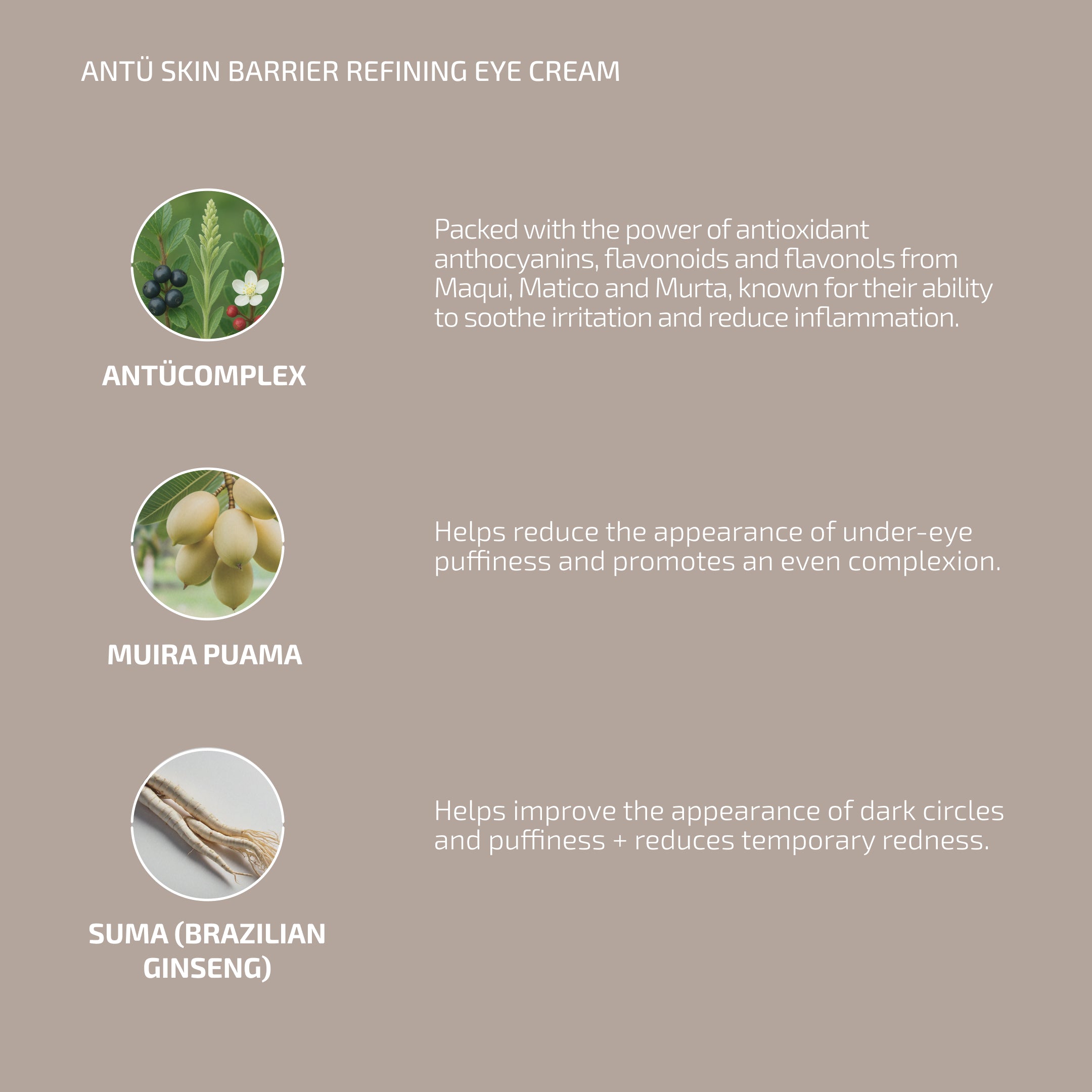 ANTÜ  Refining Eye Cream