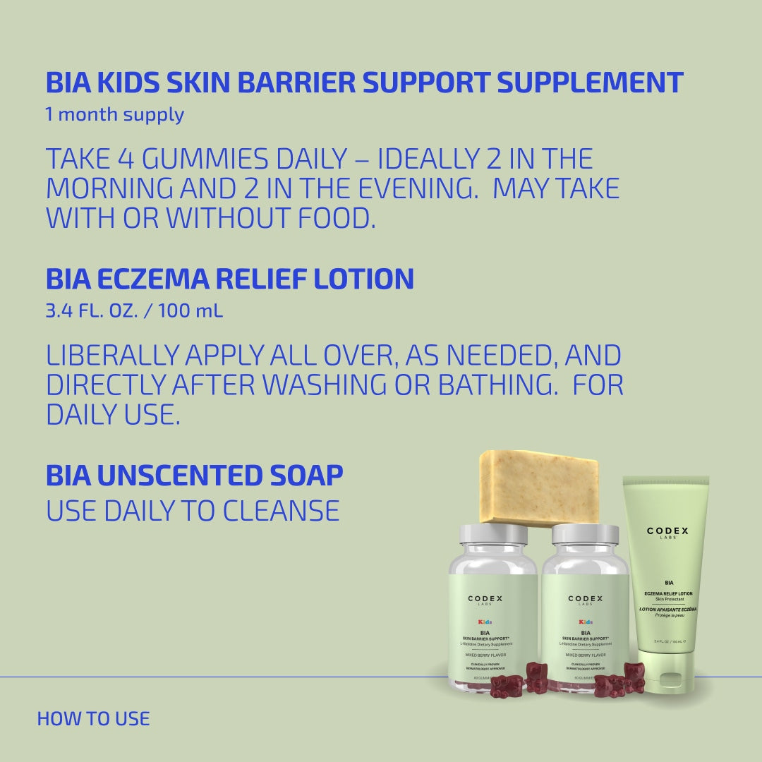 Skin Barrier Eczema Relief System (Kids: 4-12)
