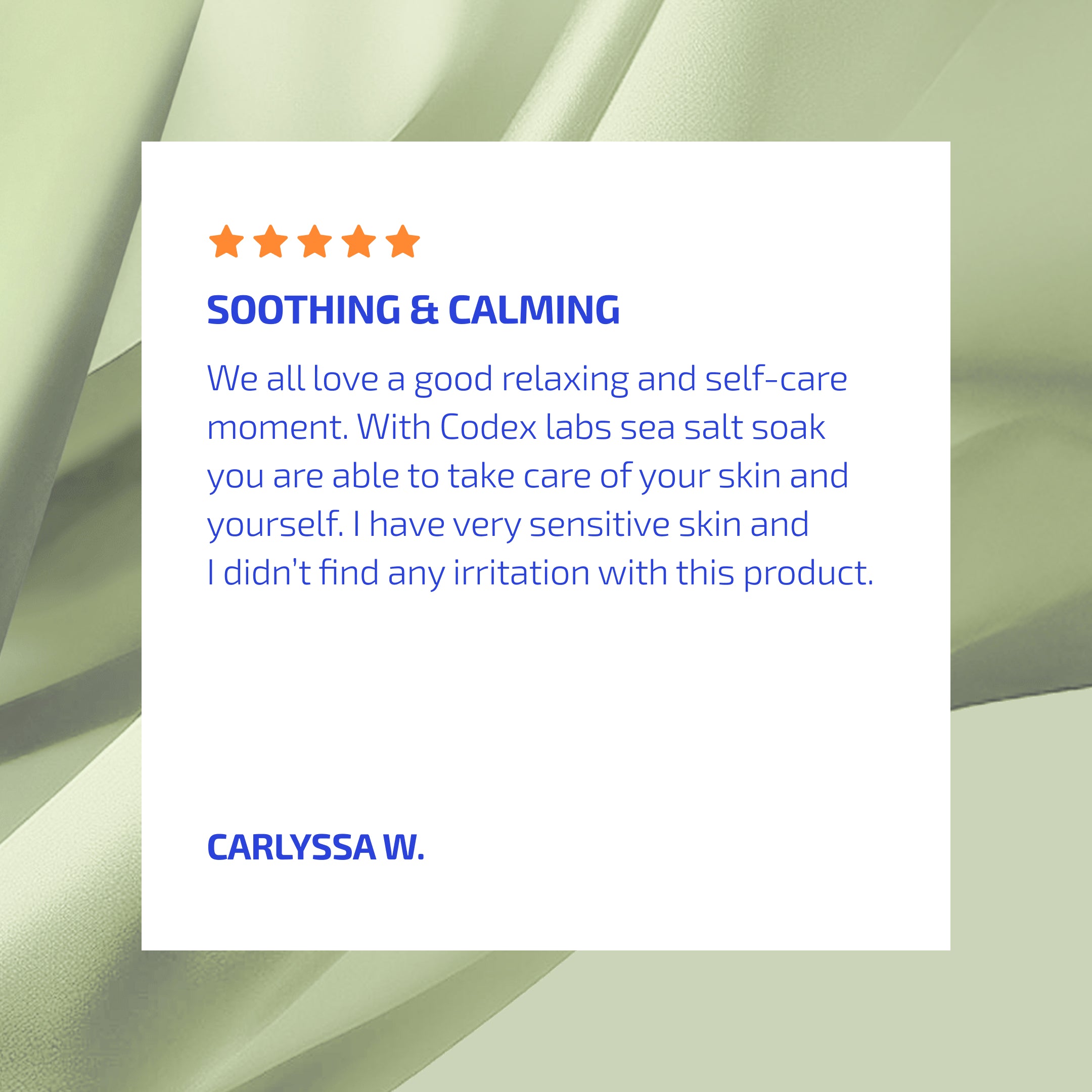 Bia Sensitive Skin Soothing Salt Wrap