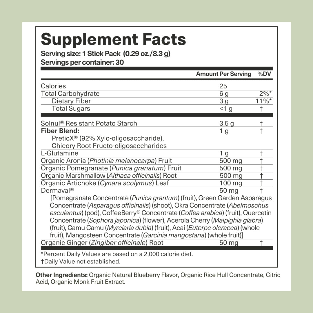 BIA GutBuilder Prebiotic Supplement