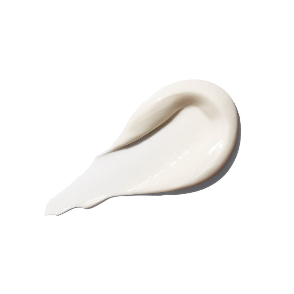 Image of a creamed color product , Antu Brightening Night Cream on a white background.