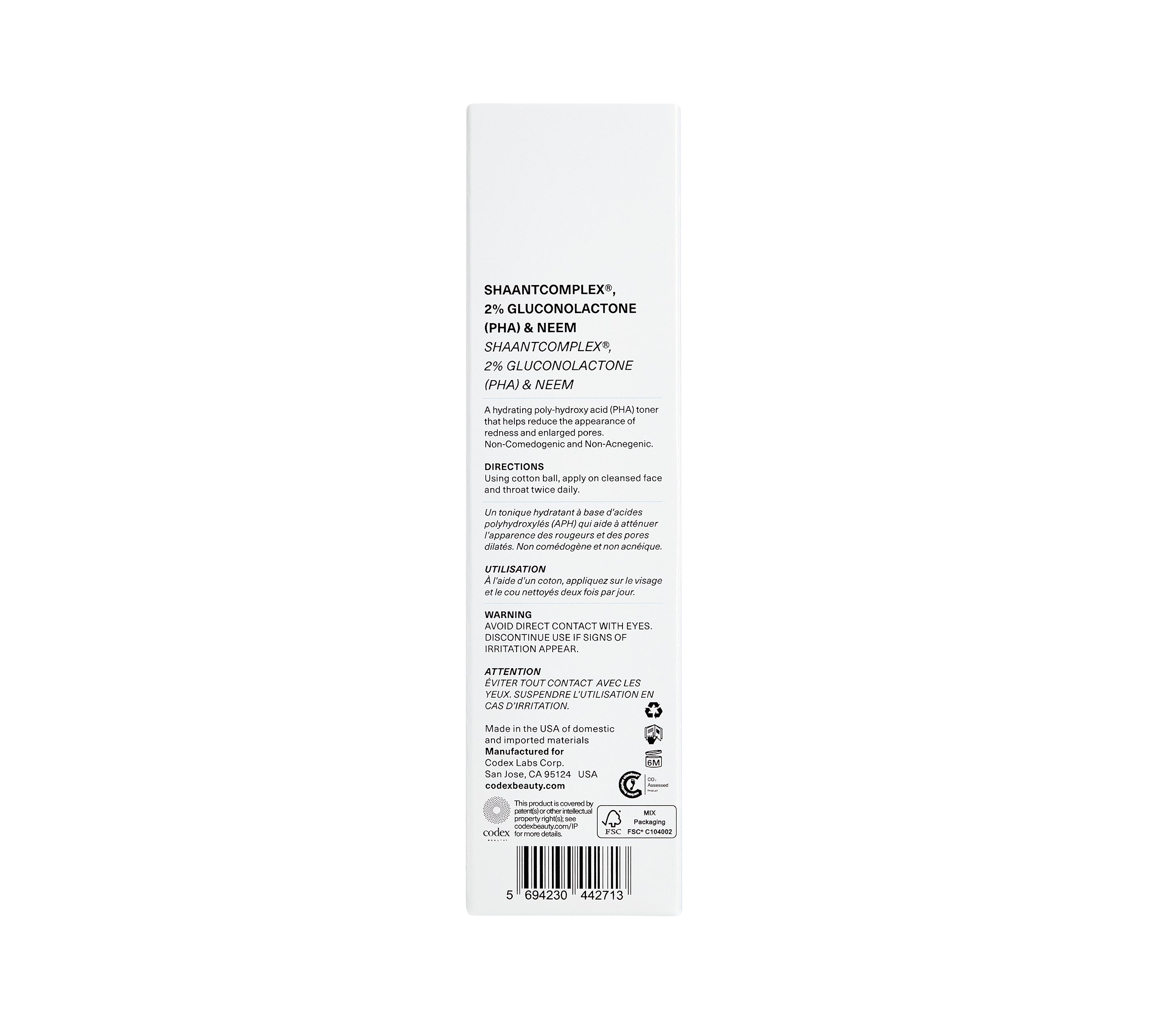 Shaant Balancing Refining Toner