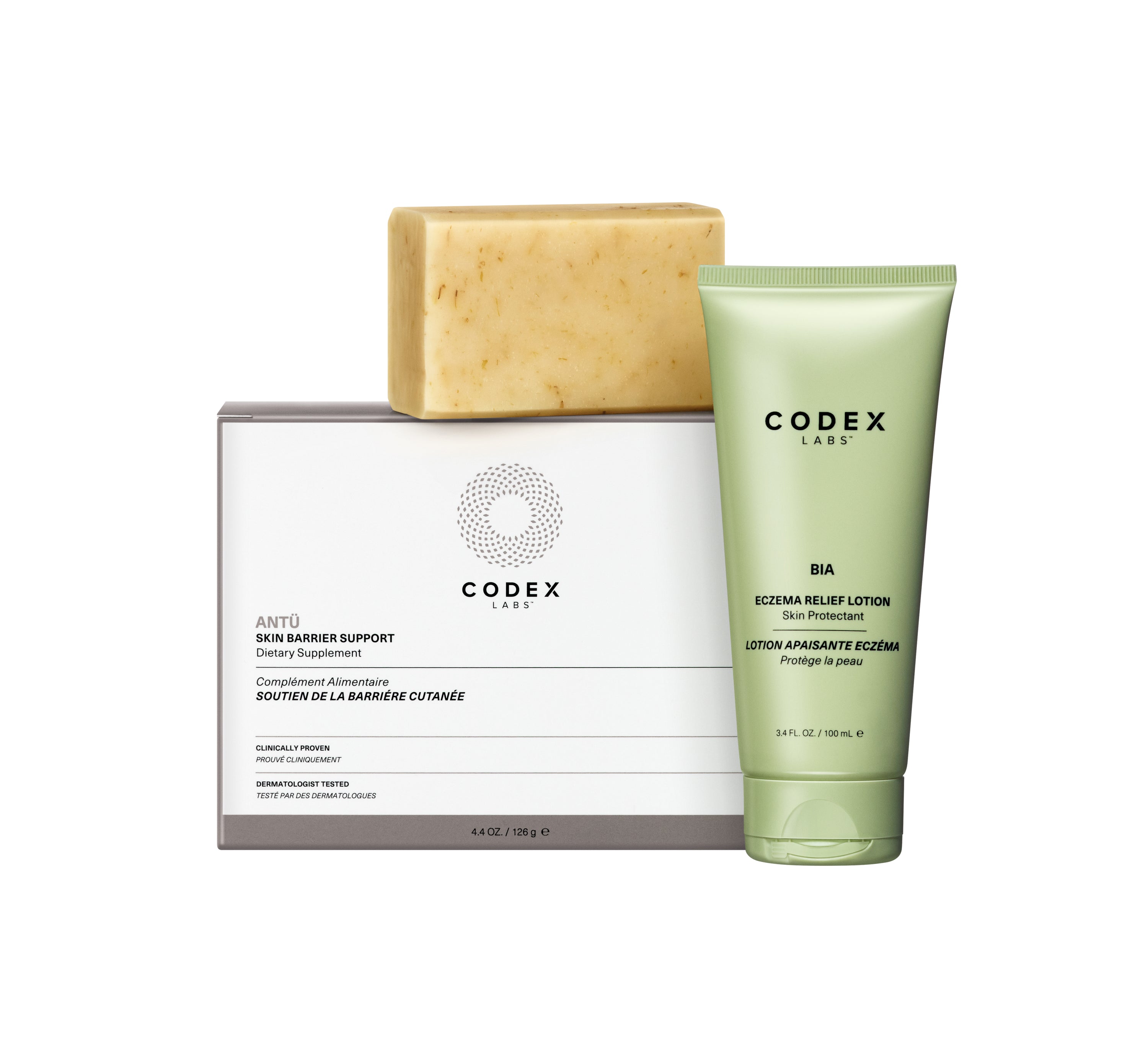 Teen Eczema & Flare Relief - 30-Day Skin Barrier Protocol: Glycerin Soap, Lotion & L-histidine Supplement (Age: 13-18)