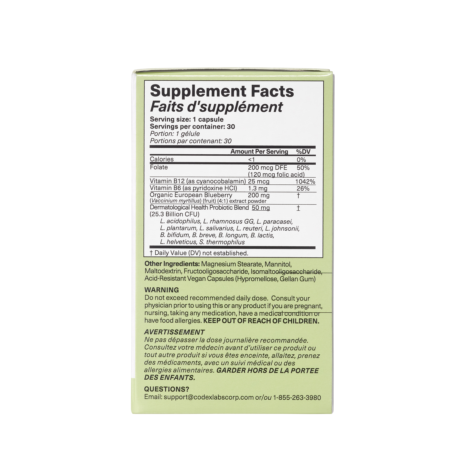 BIA ® ClearSkin Synbiotic Dietary Supplement