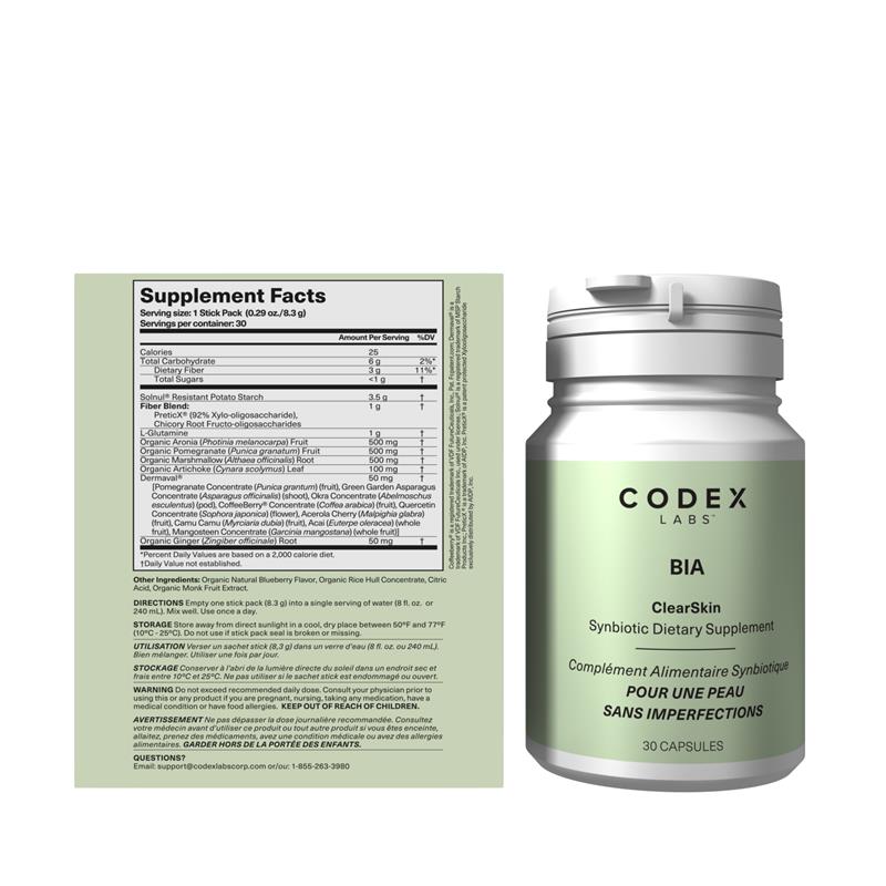 Bia Gut Barrier Support Set | Gut Supplement | Codex Labs – Codex Labs Corp