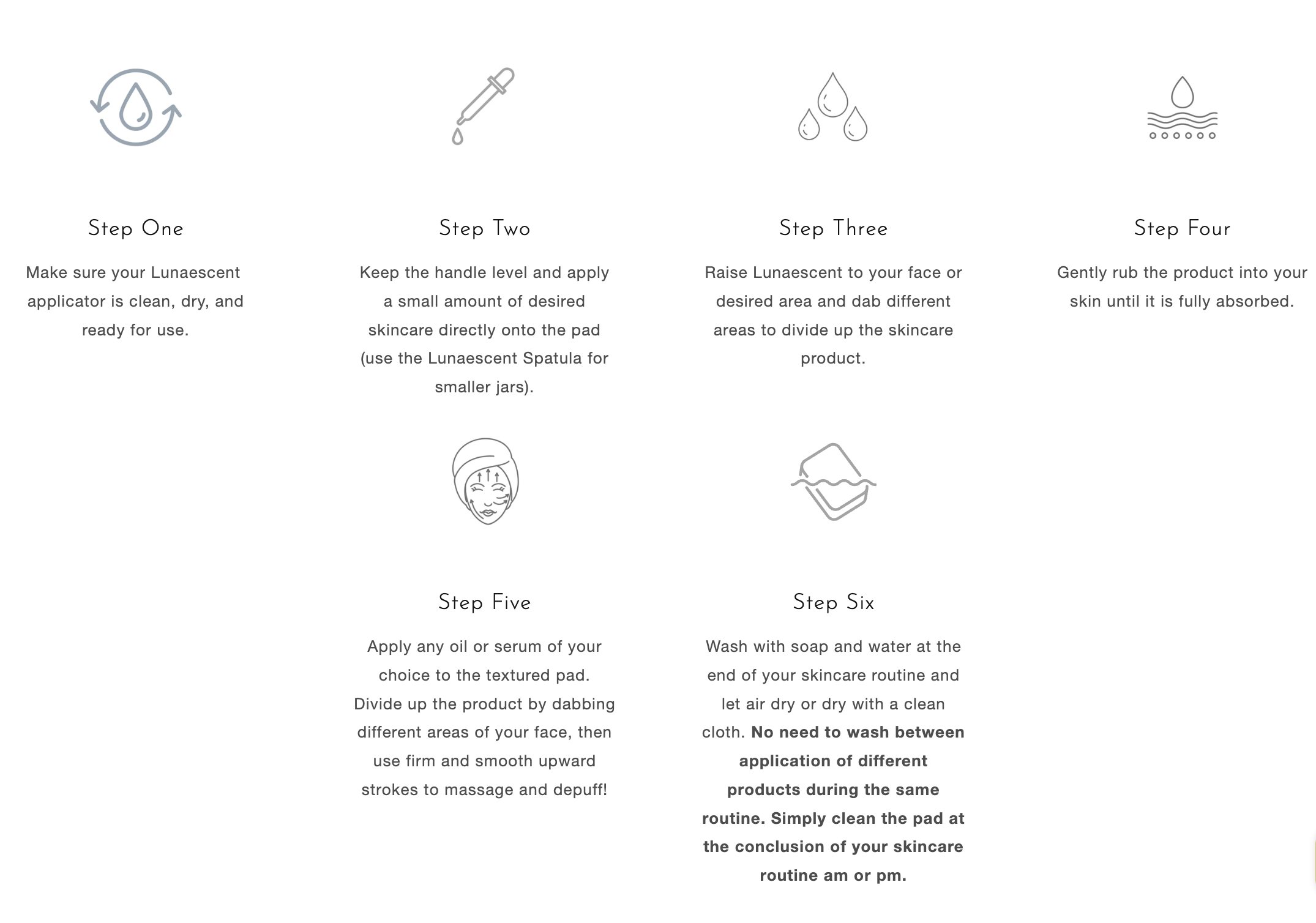 Lunaescent Touch-Free Skincare Applicator