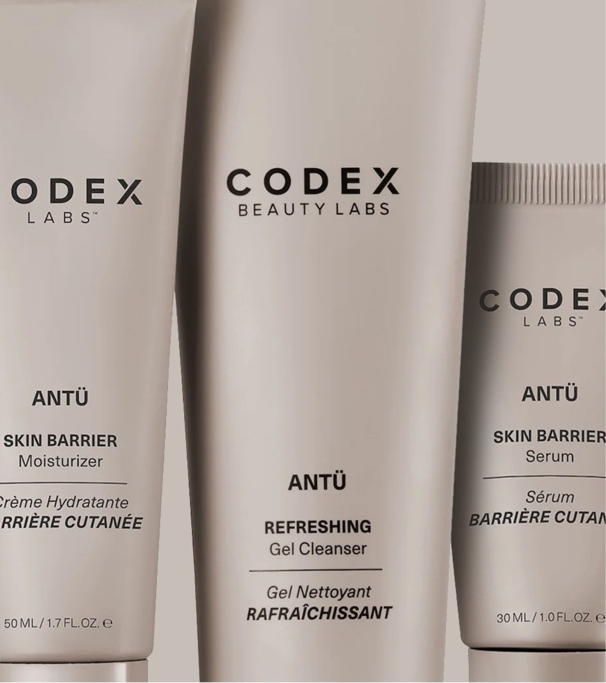 Codex Labs Antu products for psoriasis-prone skin.