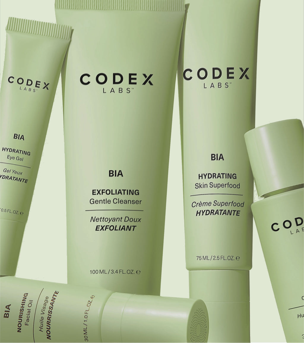 Codex Labs Bia product line for sensitive skin.