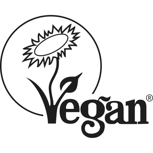 Vegan Society logo.